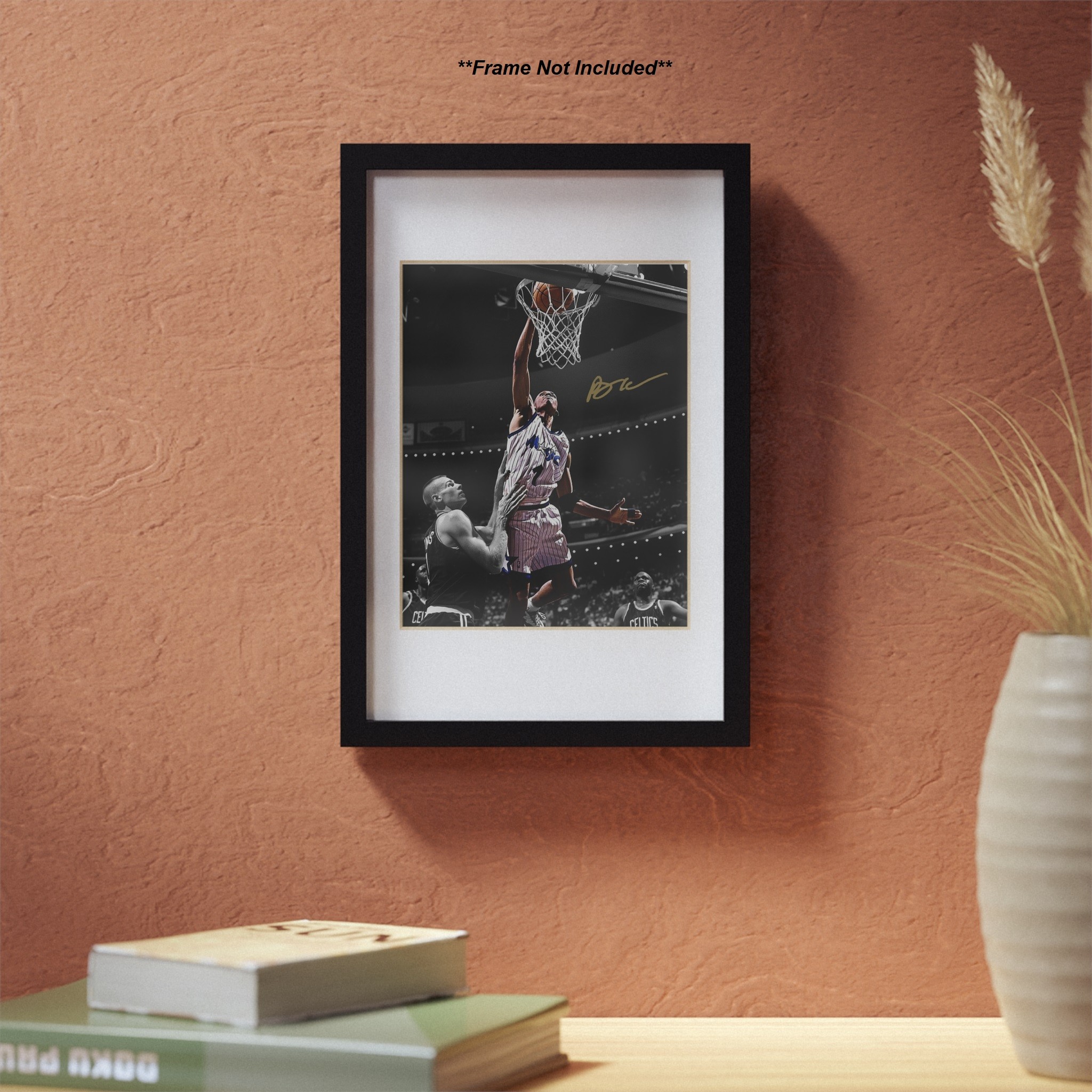 Penny Hardaway Orlando Magic Monster Dunk Signed Photo Autograph