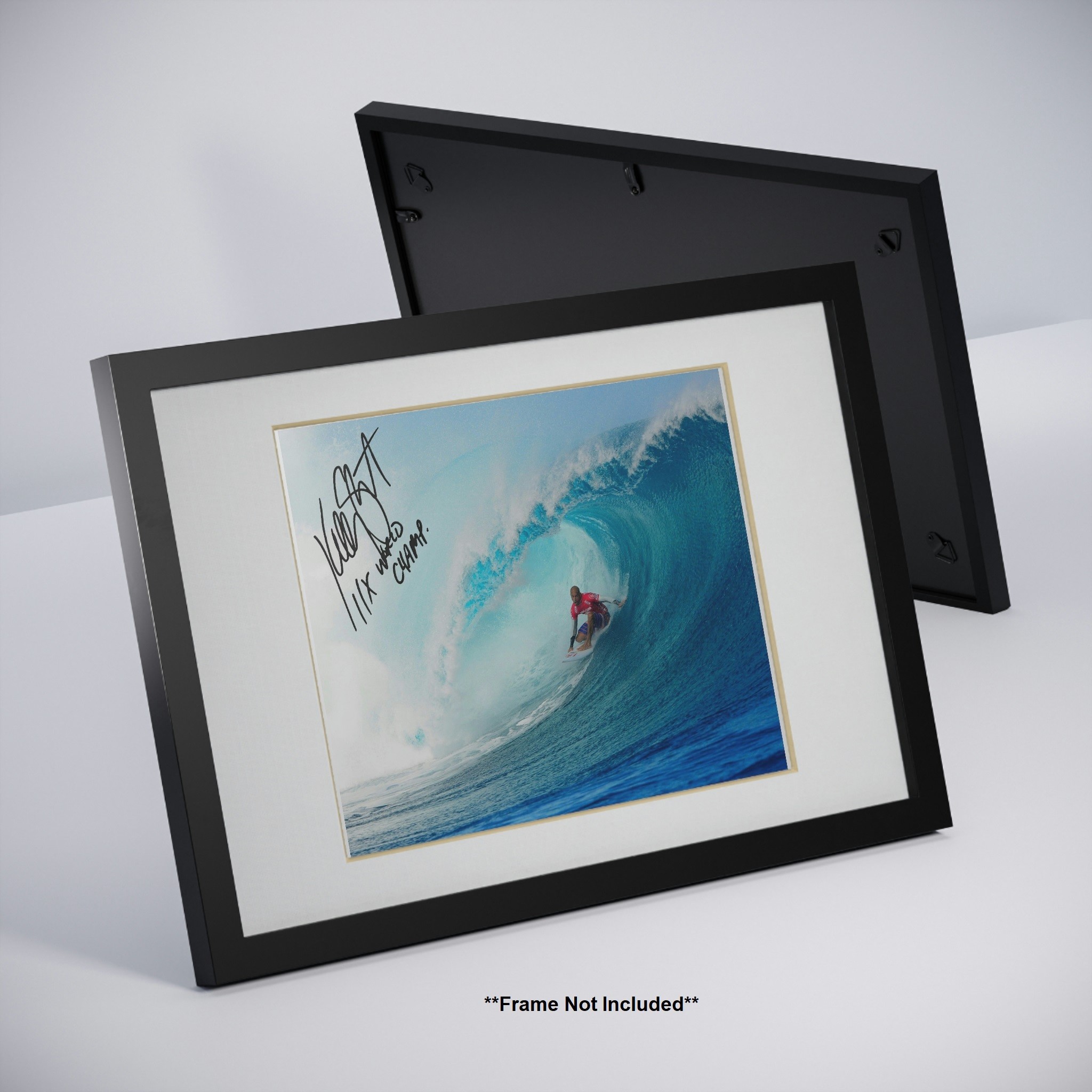 Kelly Slater 11X World Champions Surfing Legend Signed Photo Autograph Print