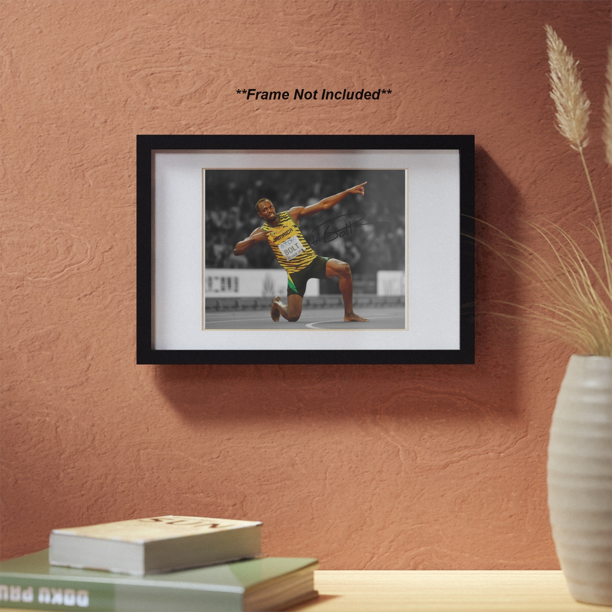 Usain Bolt Legendary Sprinter Signed Photo Autograph Print | eBay