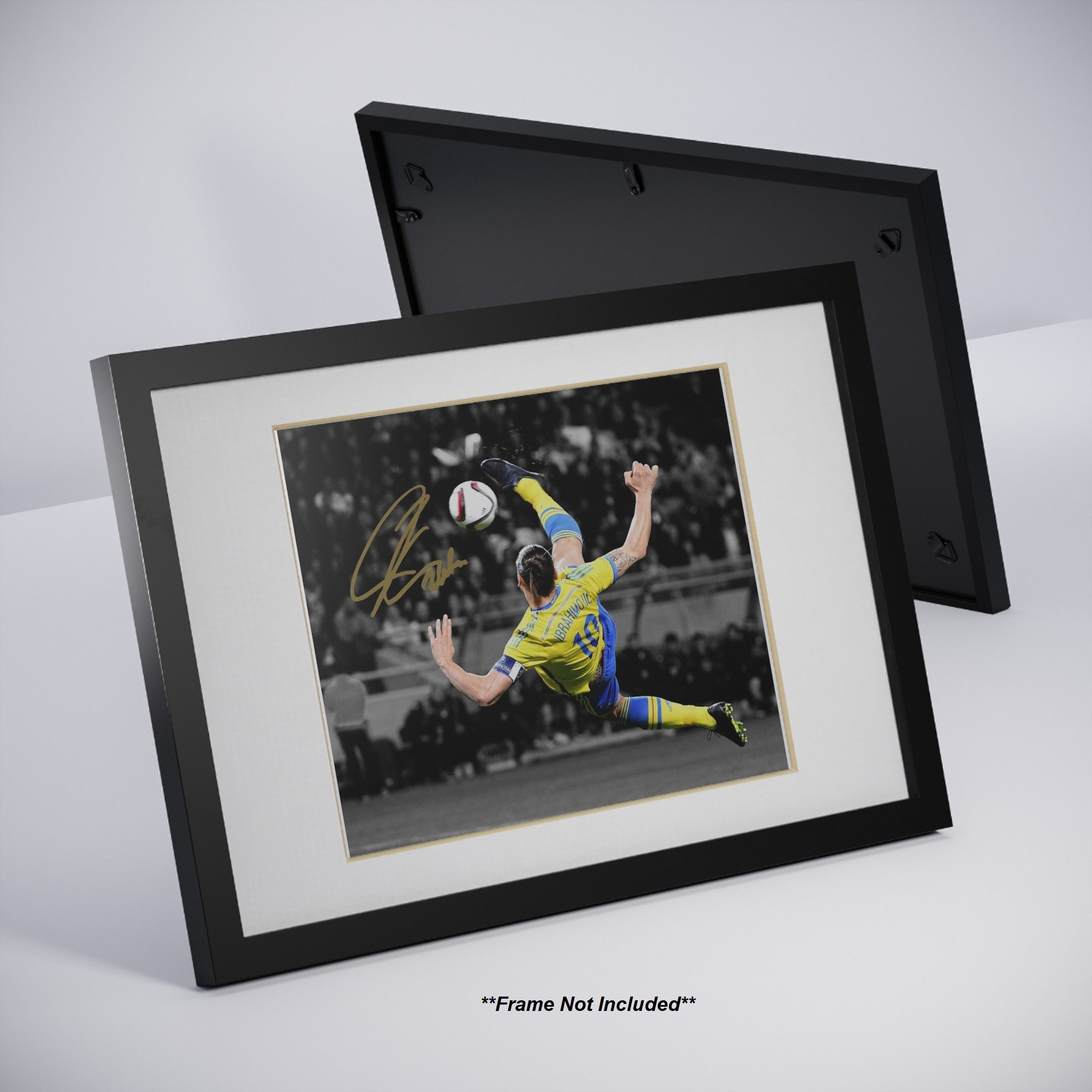 Zlatan Ibrahimovic Sweden Legend Bicycle Kick Signed Photo Autograph Print